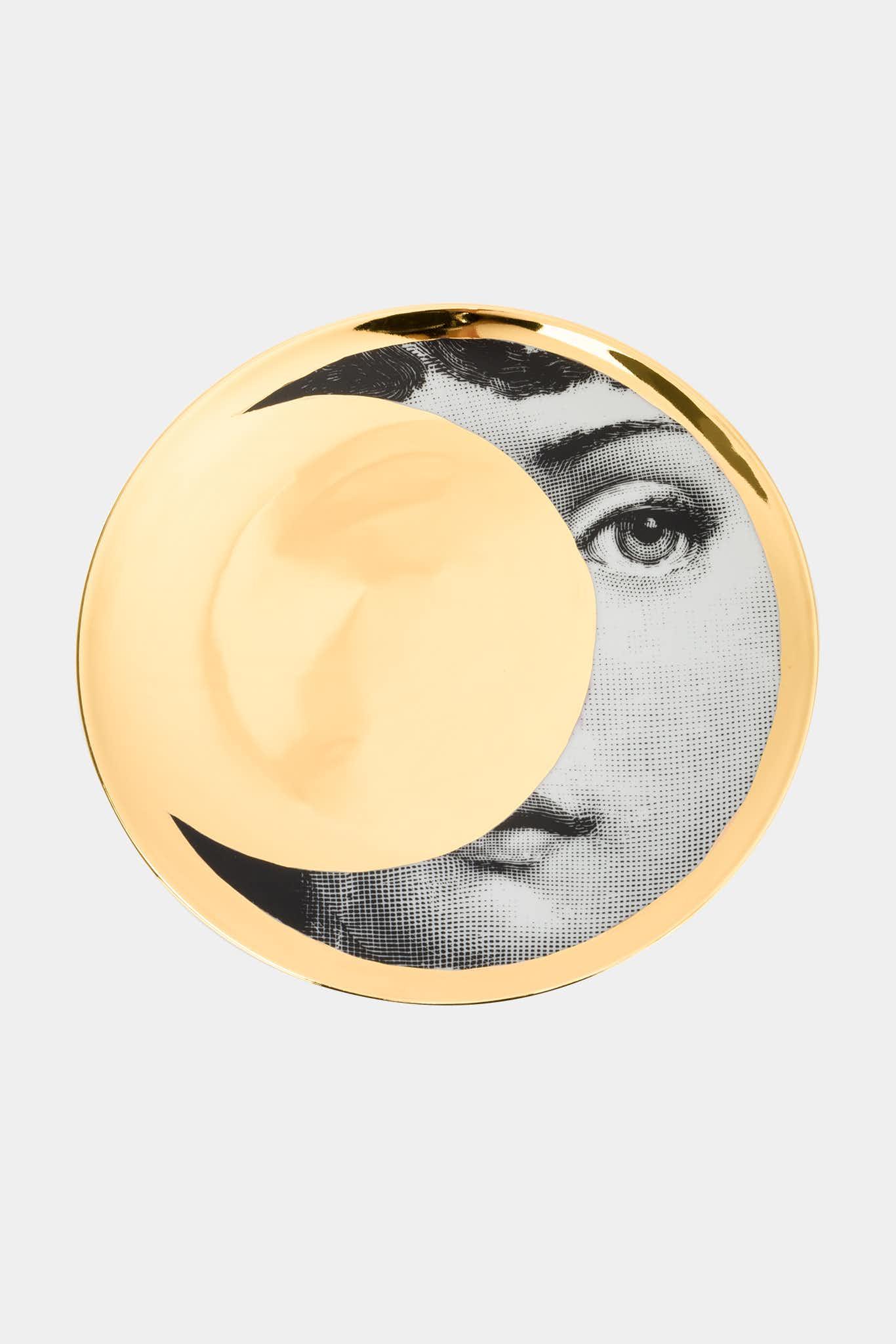 Fornasetti Assiette murale Tema e Variazioni n°39 - dorée - 22357_TU