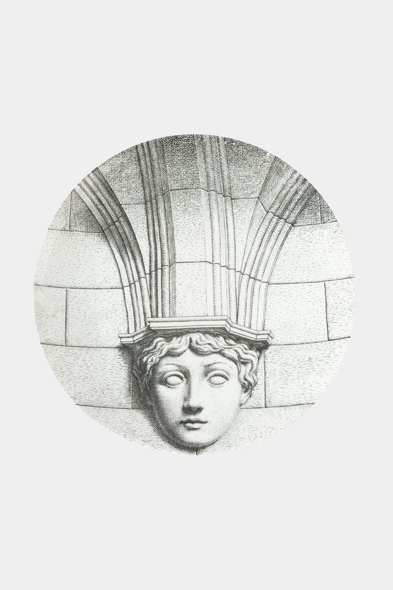 Fornasetti Assiette murale Tema e Variazioni PTVX266 - 10037_TU