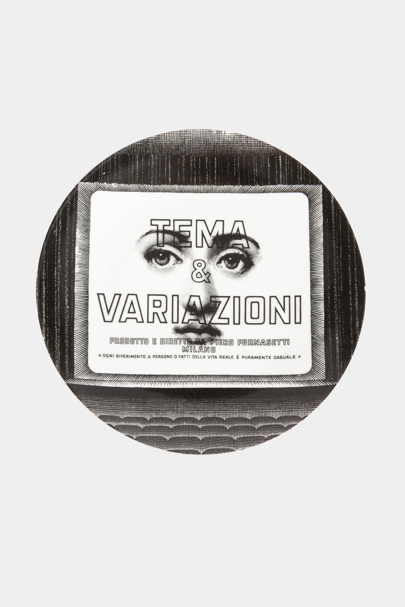 Fornasetti Assiette murale Tema e Variazioni PTVX283 - 8443_TU