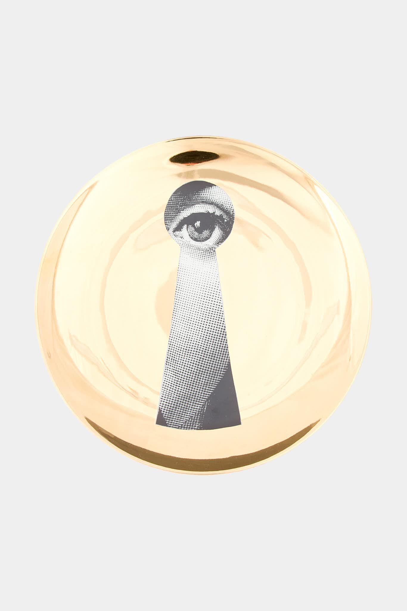 Fornasetti Assiette murale Tema e Variazioni PTVZ014 - dorée - 68074_TU