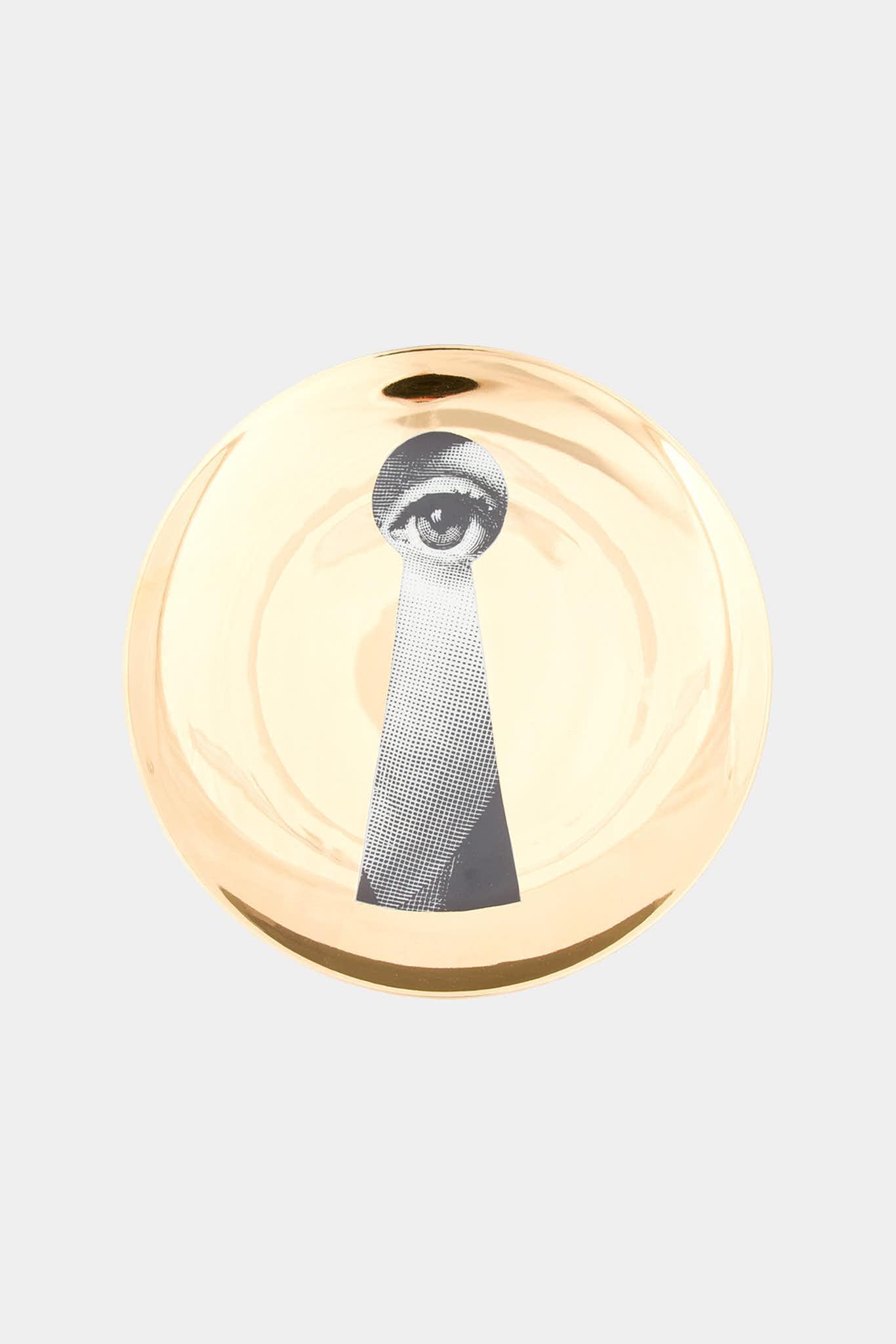 Fornasetti Assiette murale Tema e Variazioni PTVZ014 - dorée - 68074_TU