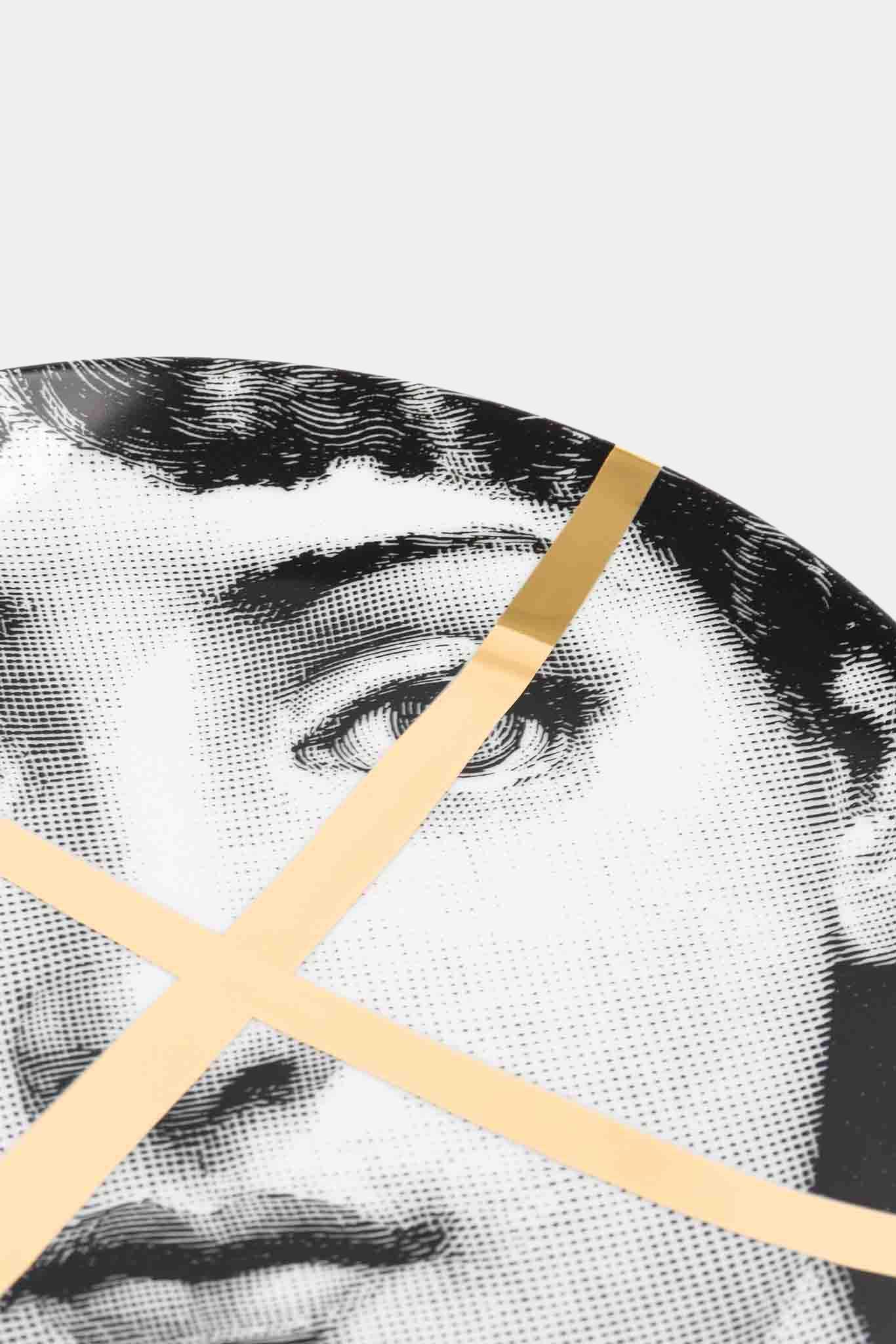 Fornasetti Assiette murale Tema e Variazioni PTVZ030 - dorée - 92120_TU