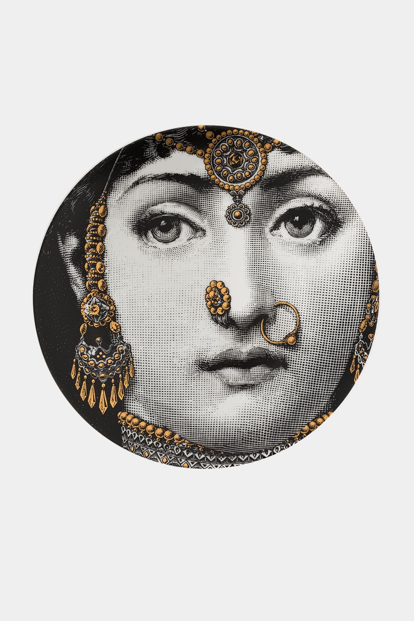 Fornasetti Assiette murale Tema e Variazioni PTVZ228 - dorée - 68078_TU
