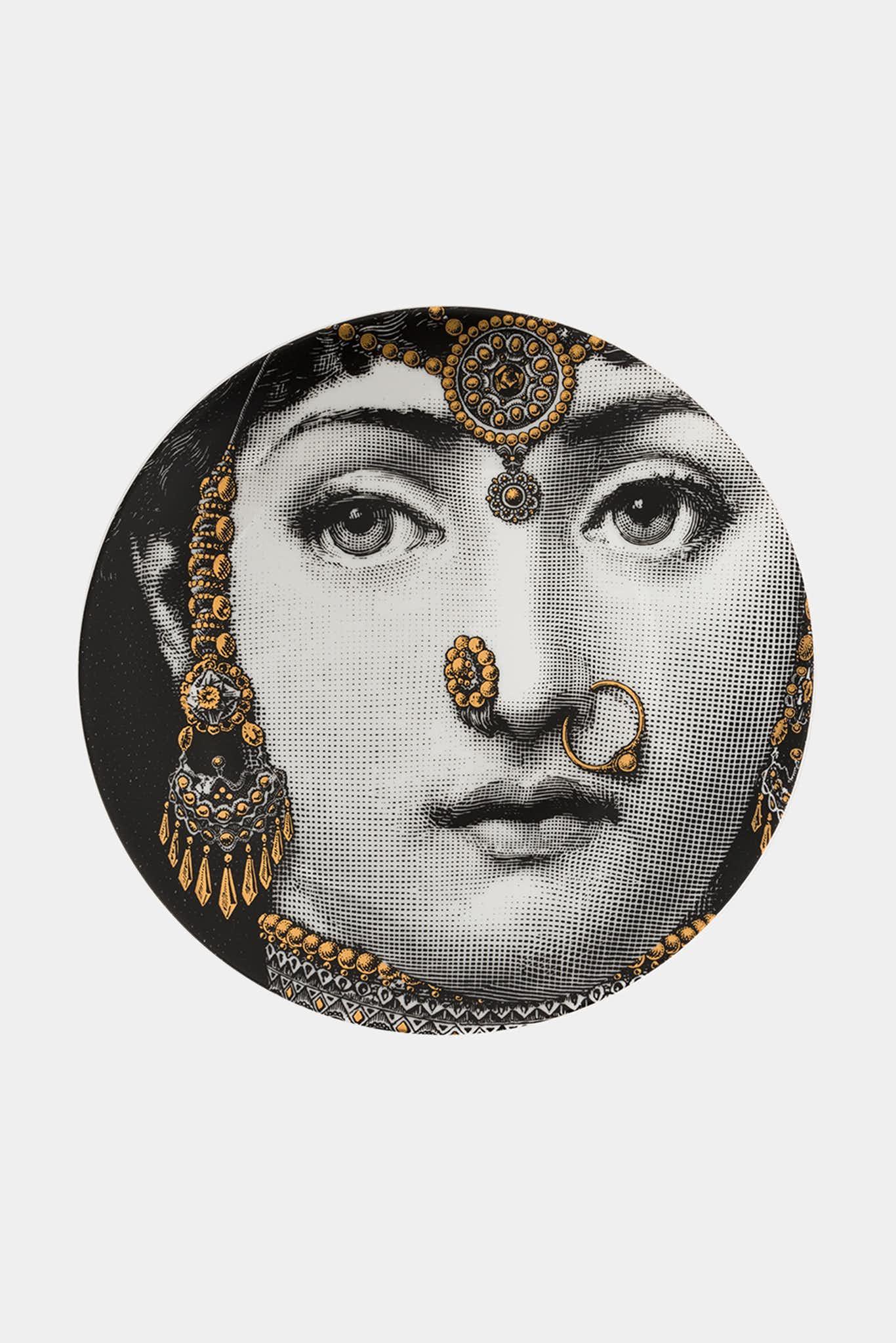 Fornasetti Assiette murale Tema e Variazioni PTVZ228 - dorée - 68078_TU