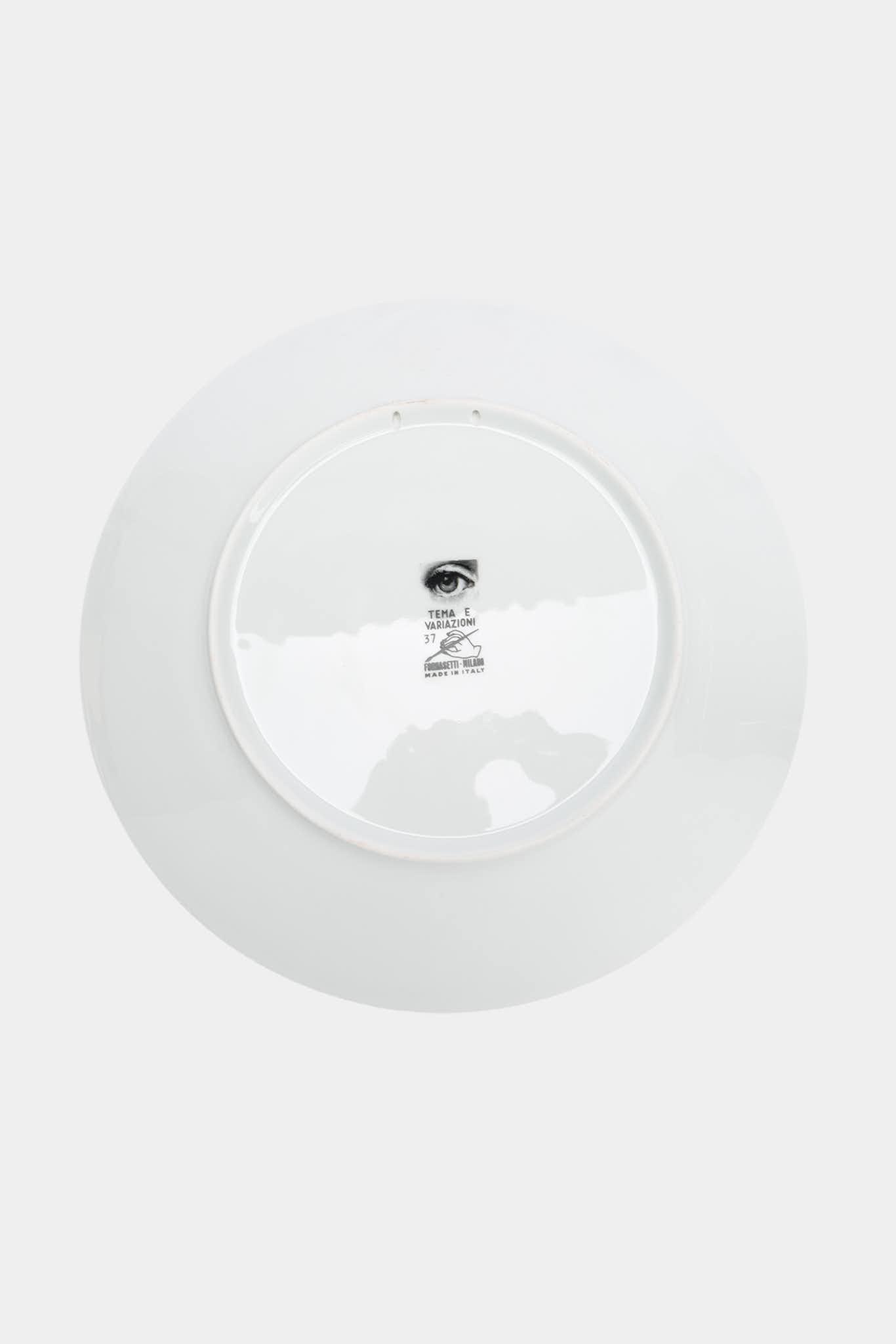 Fornasetti Assiette murale Tema e Variazioni PTVZ297 - dorée - 22411_TU