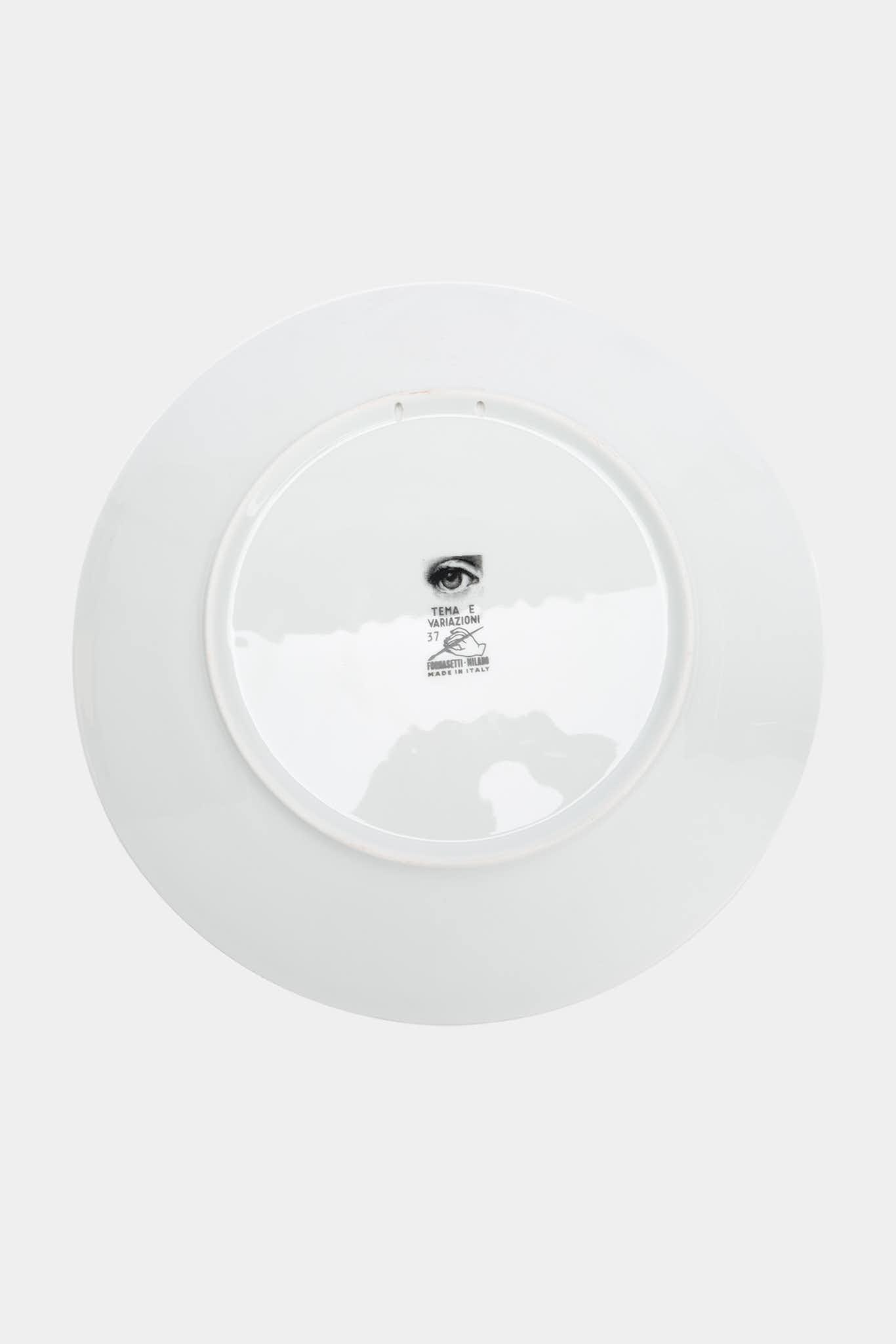 Fornasetti Assiette murale Tema e Variazioni PTVZ32 - dorée - 80441_TU