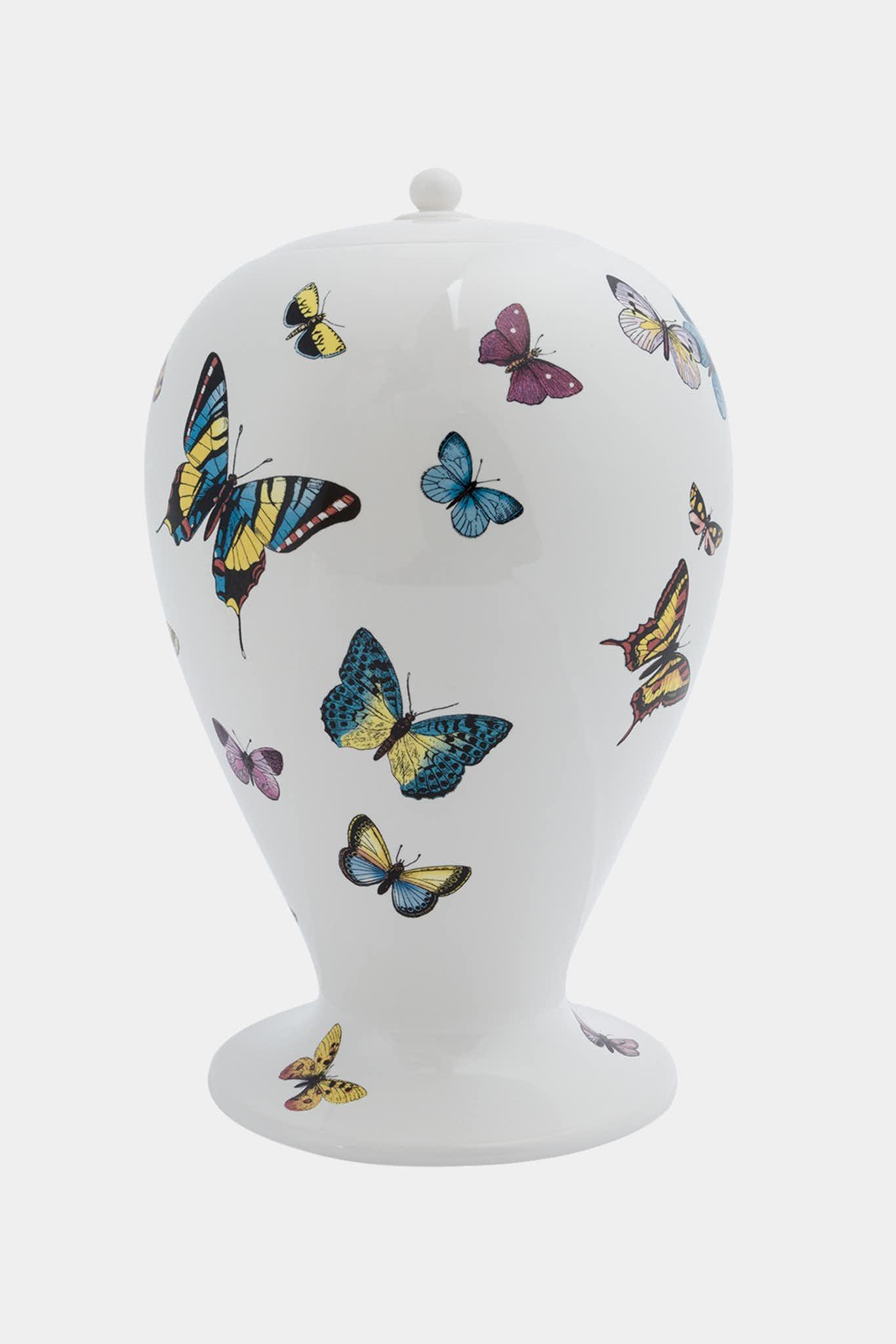 Fornasetti Vase Farfalle Colour - 91055_TU