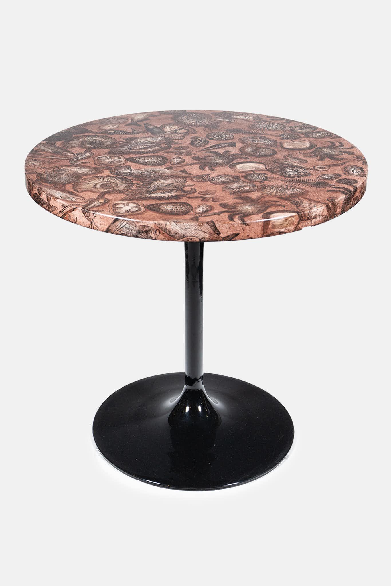 Fornasetti Vintage Table d'Appoint en Bois - 2388_TU