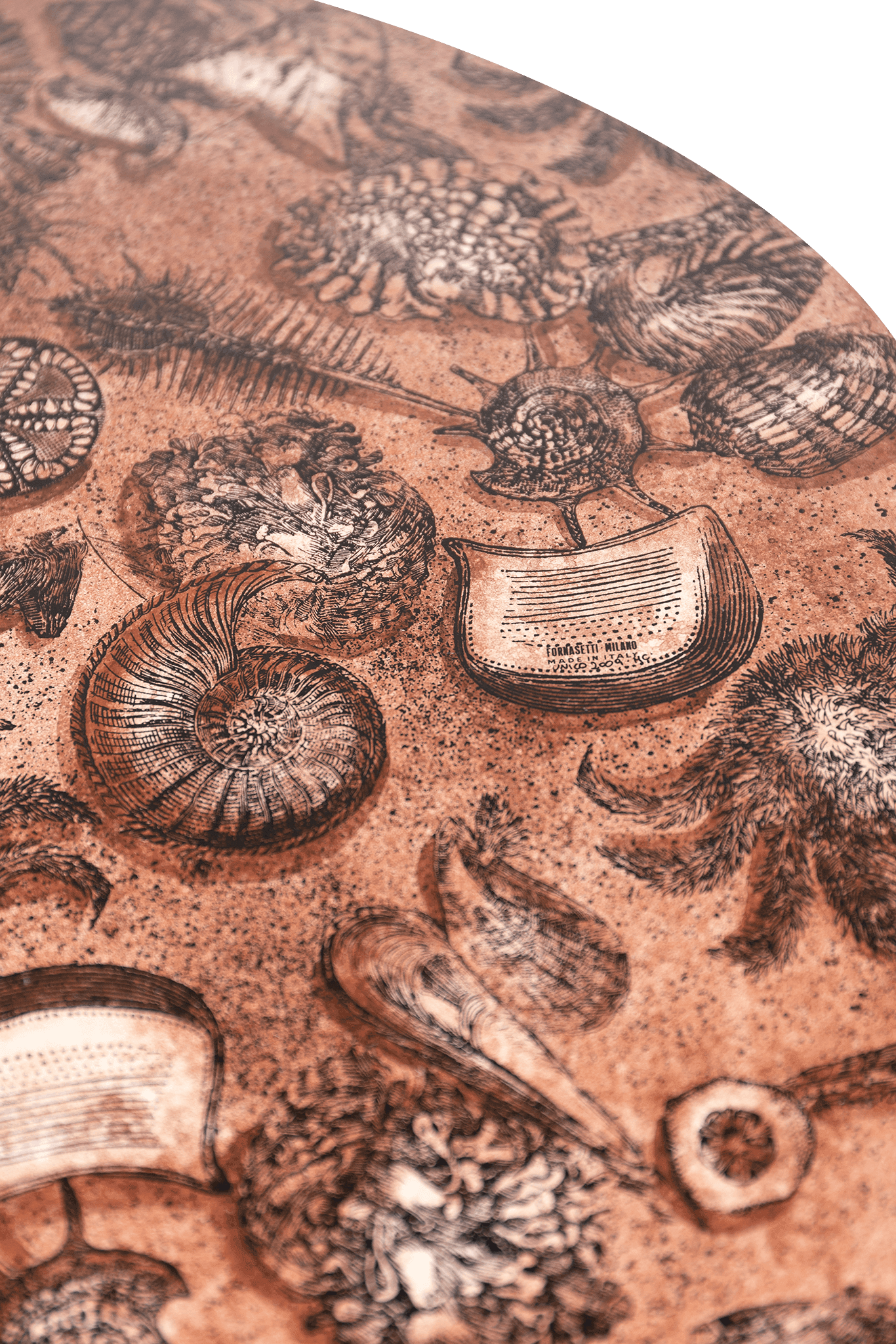 Fornasetti Vintage Table d'Appoint en Bois - 2388_TU