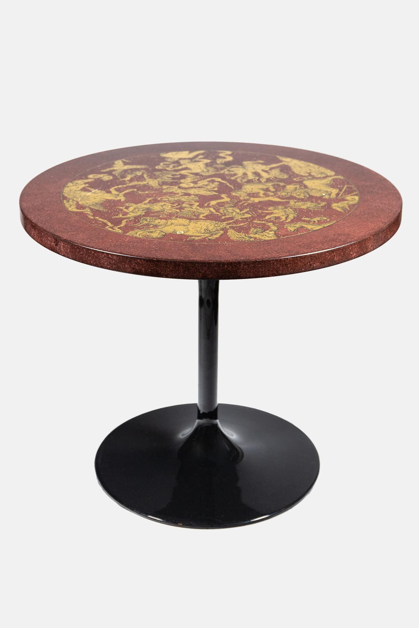 Fornasetti Vintage Table d'Appoint en Bois - 2392_TU