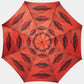 Fornasetti Parapluie rouge à imprimé "Bocche"Fornasetti