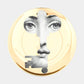 Fornasetti Assiette murale dorée Tema e Variazioni n°47 - 68077_TU 