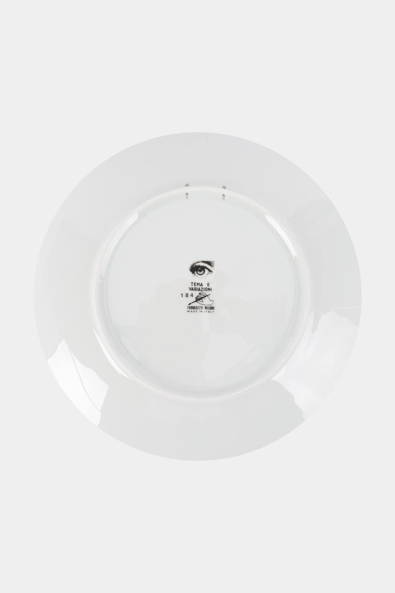 Fornasetti Assiette murale Tema e Variazioni - 10050_TU 