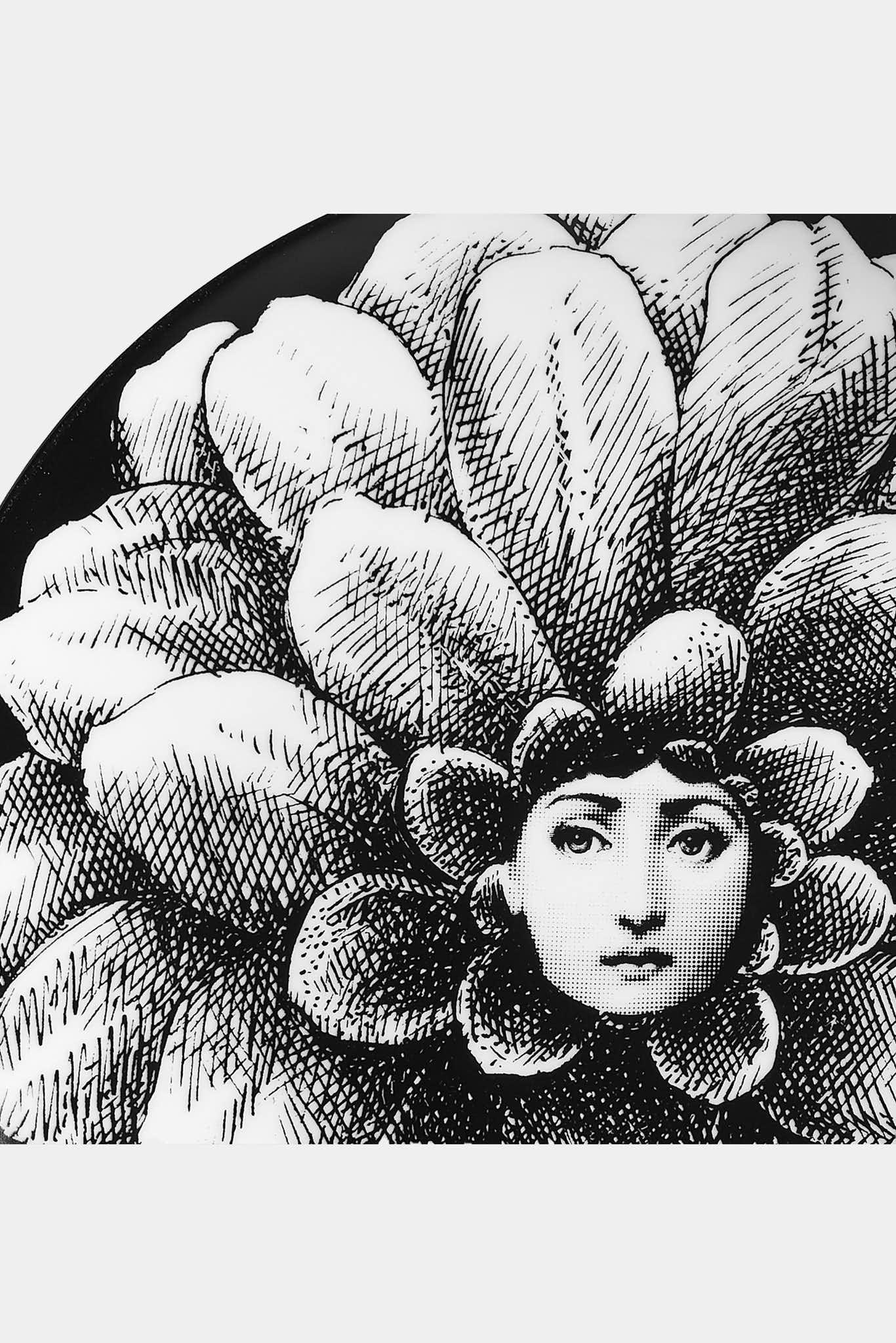 Fornasetti Assiette murale Tema e Variazioni n. 124 - 42295_TU 