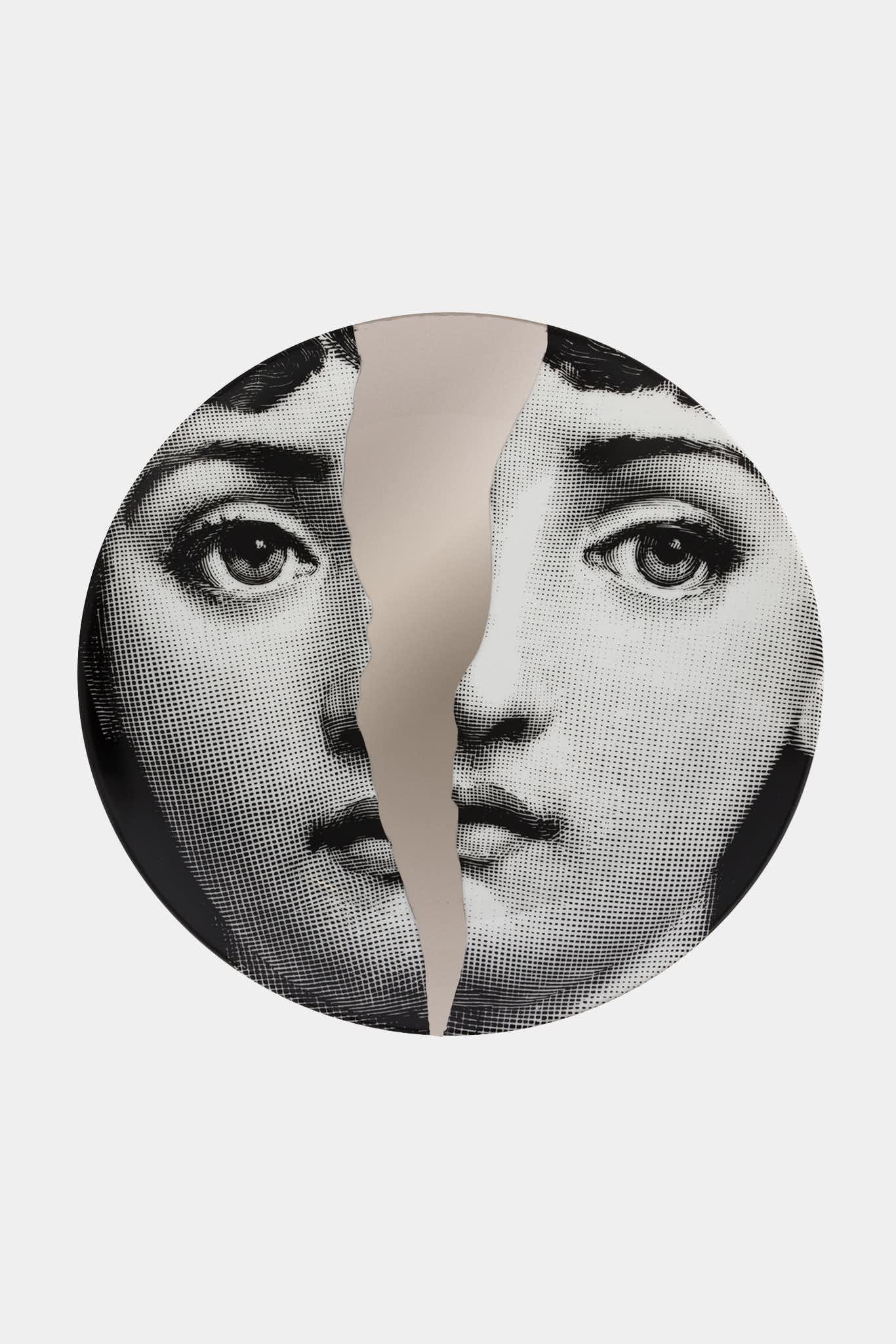 Fornasetti Assiette murale Tema e Variazioni PTVW010 - Argentée - 264_TU 
