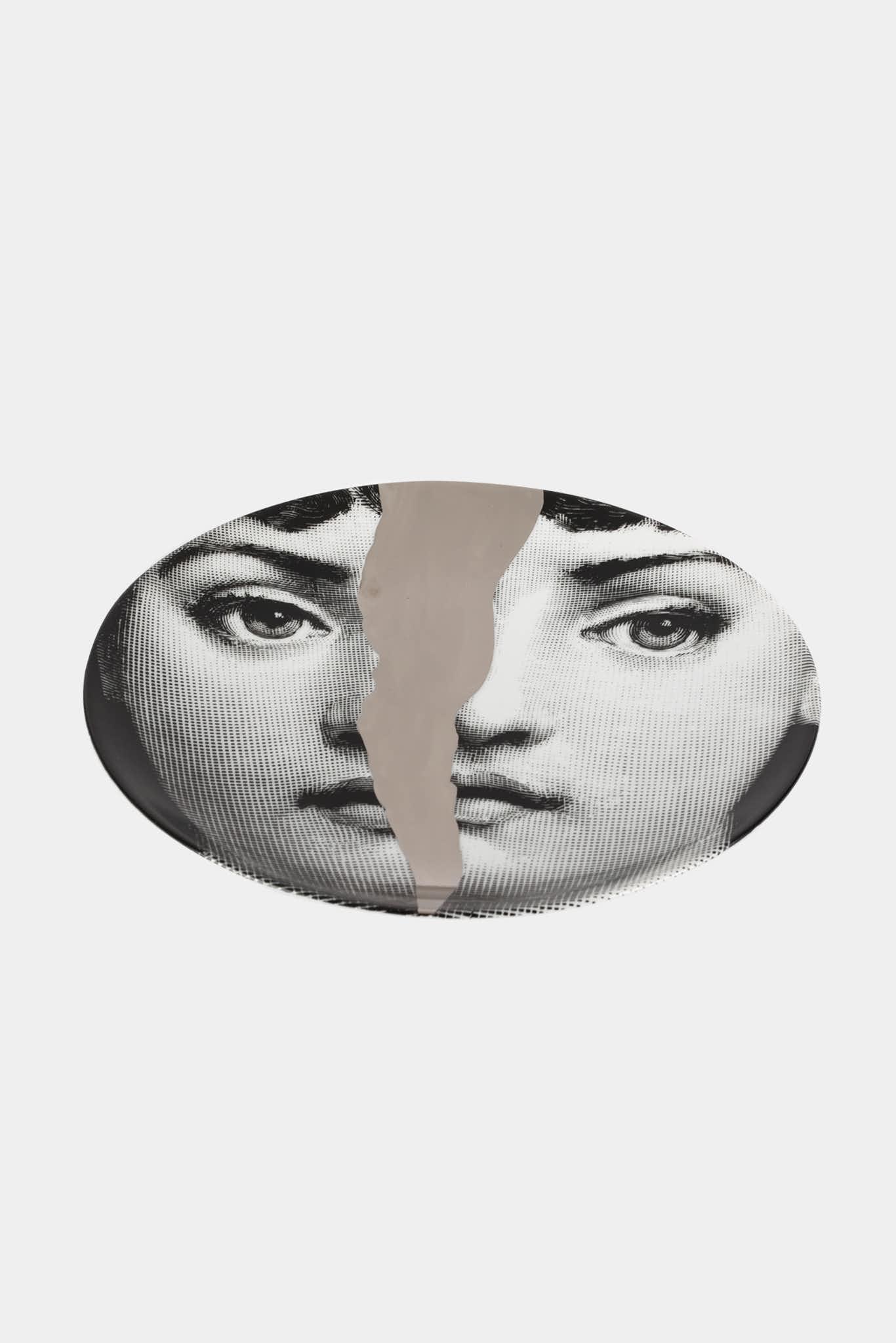Fornasetti Assiette murale Tema e Variazioni PTVW010 - Argentée - 264_TU 