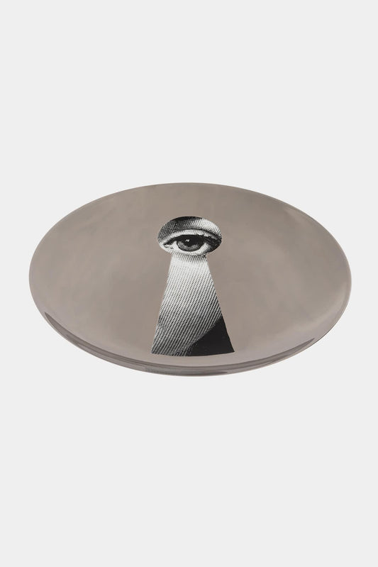Fornasetti Assiette murale Tema e Variazioni PTVW014 - Argentée - 265_TU 