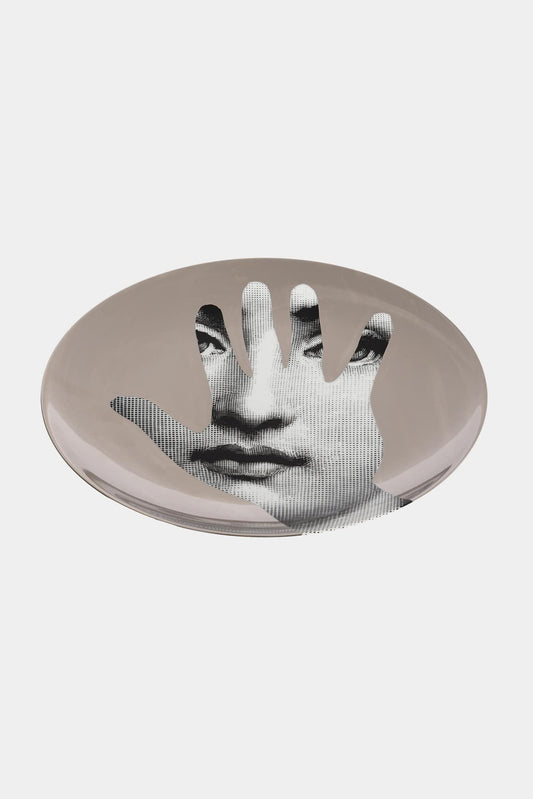 Fornasetti Assiette murale Tema e Variazioni PTVW015 - Argentée - 266_TU 