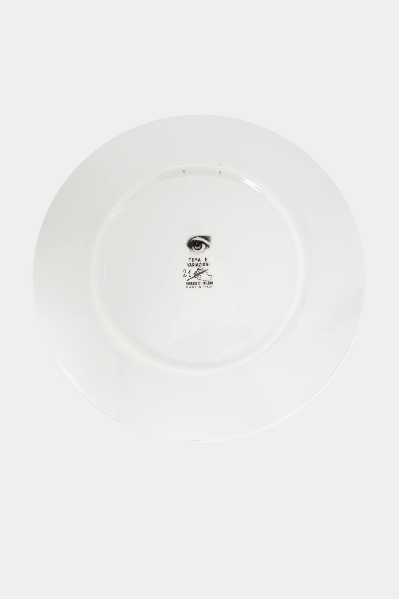 Fornasetti Assiette murale Tema e Variazioni PTVX060 - 85354_TU 