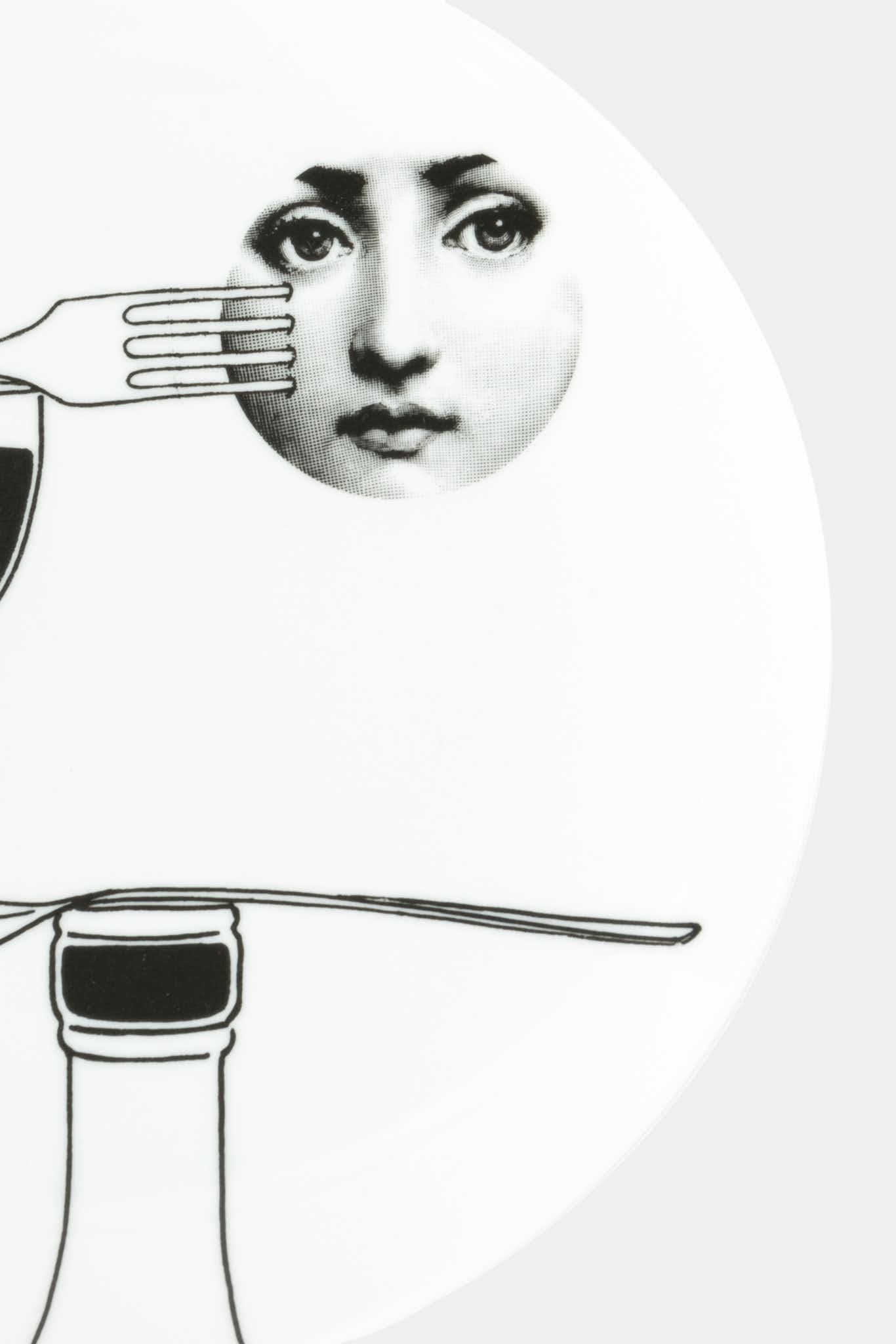Fornasetti Assiette murale Tema e Variazioni PTVX136 - 85371_TU 