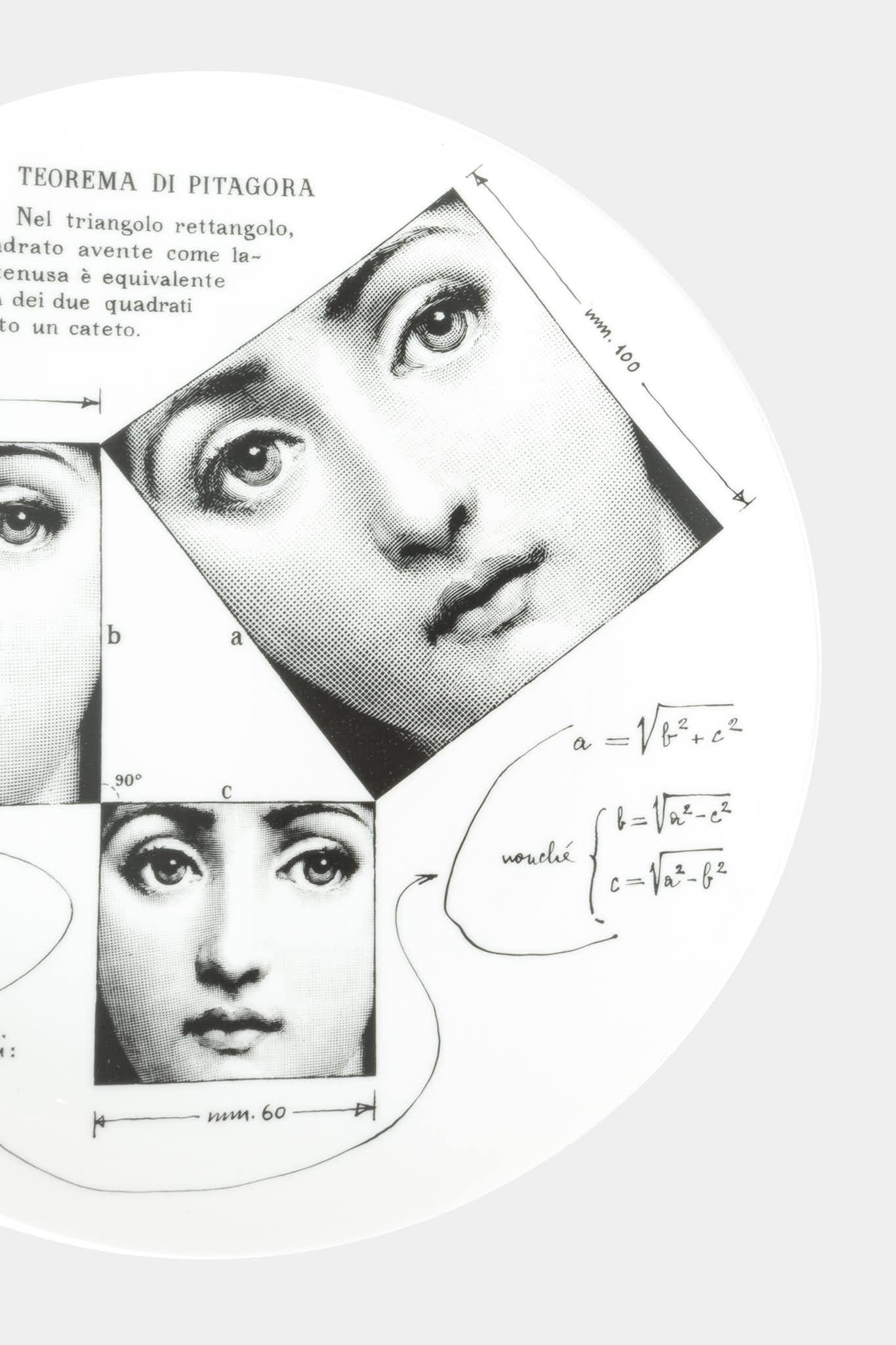 Fornasetti Assiette murale Tema e Variazioni PTVX183 - 87829_TU 