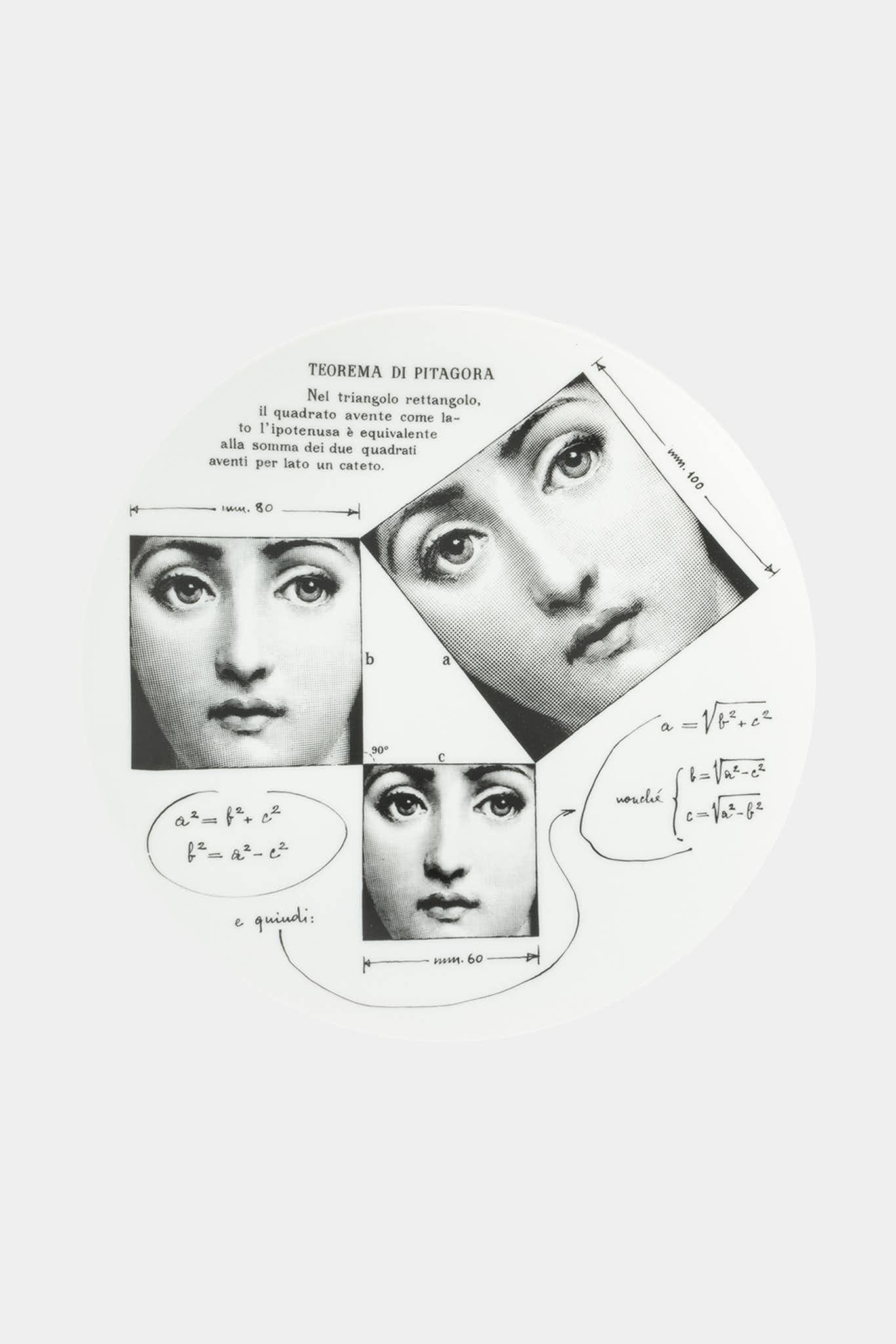 Fornasetti Assiette murale Tema e Variazioni PTVX183 - 87829_TU 