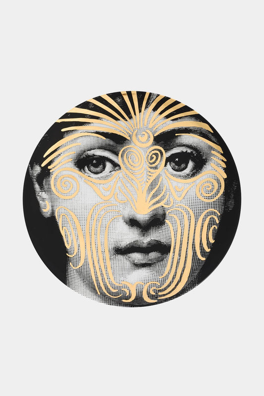 Fornasetti Assiette murale Tema e Variazioni PTVZ009 - dorée - 97870_TU 