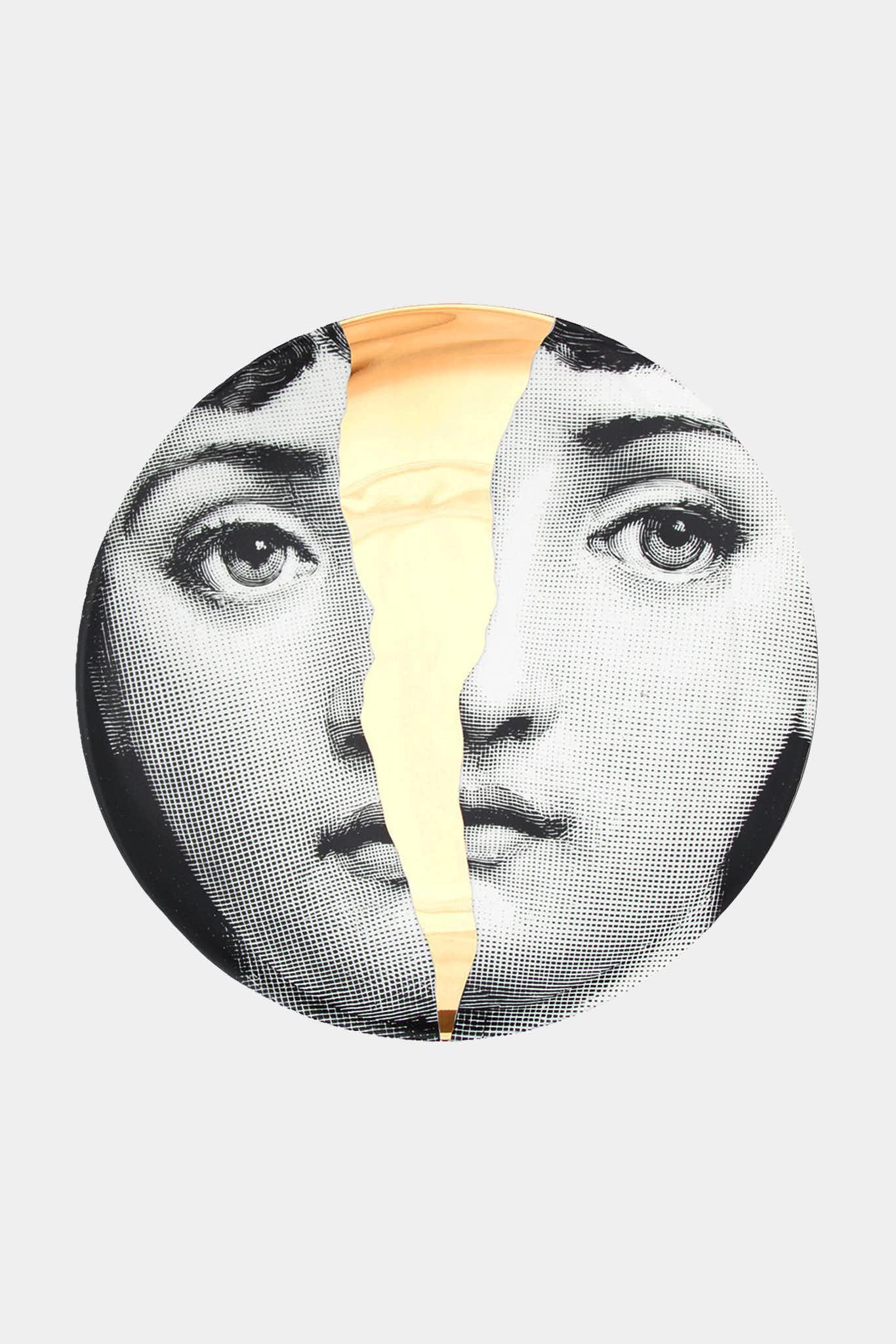 Fornasetti Assiette murale Tema e Variazioni PTVZ010 - dorée - 68081_TU 