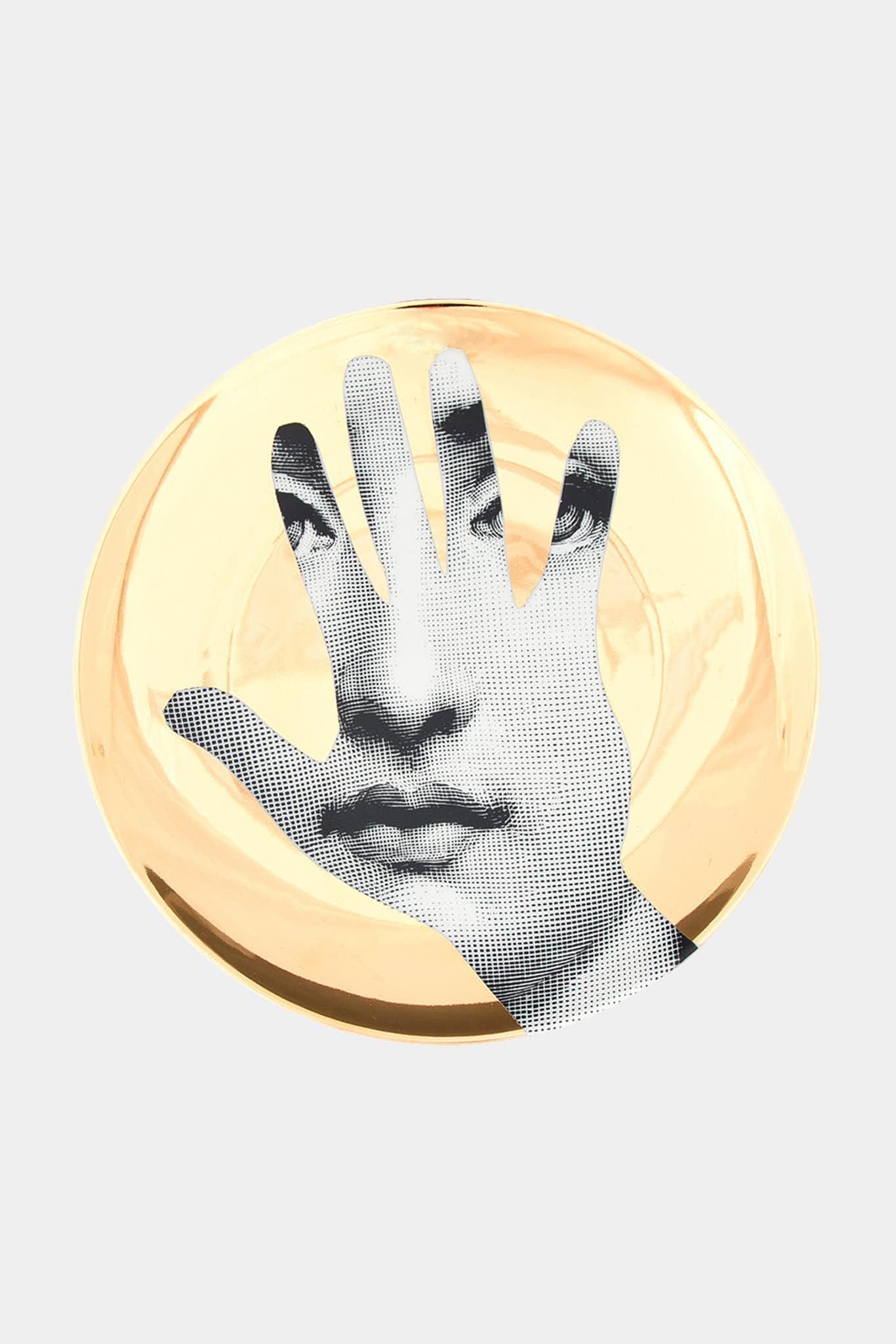 Fornasetti Assiette murale Tema e Variazioni PTVZ015 - dorée - 68075_TU 
