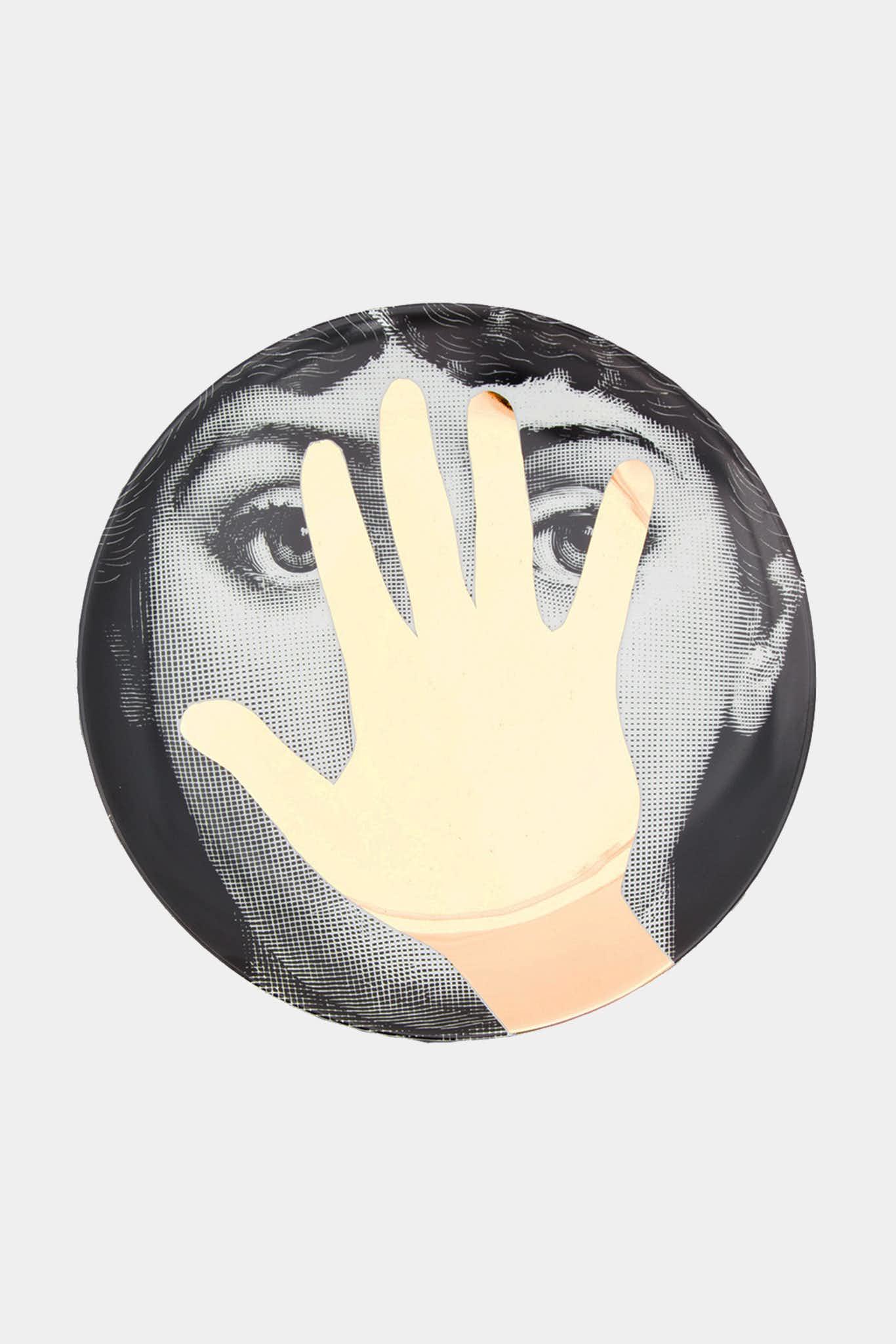 Fornasetti Assiette murale Tema e Variazioni PTVZ016 - dorée - 68076_TU 