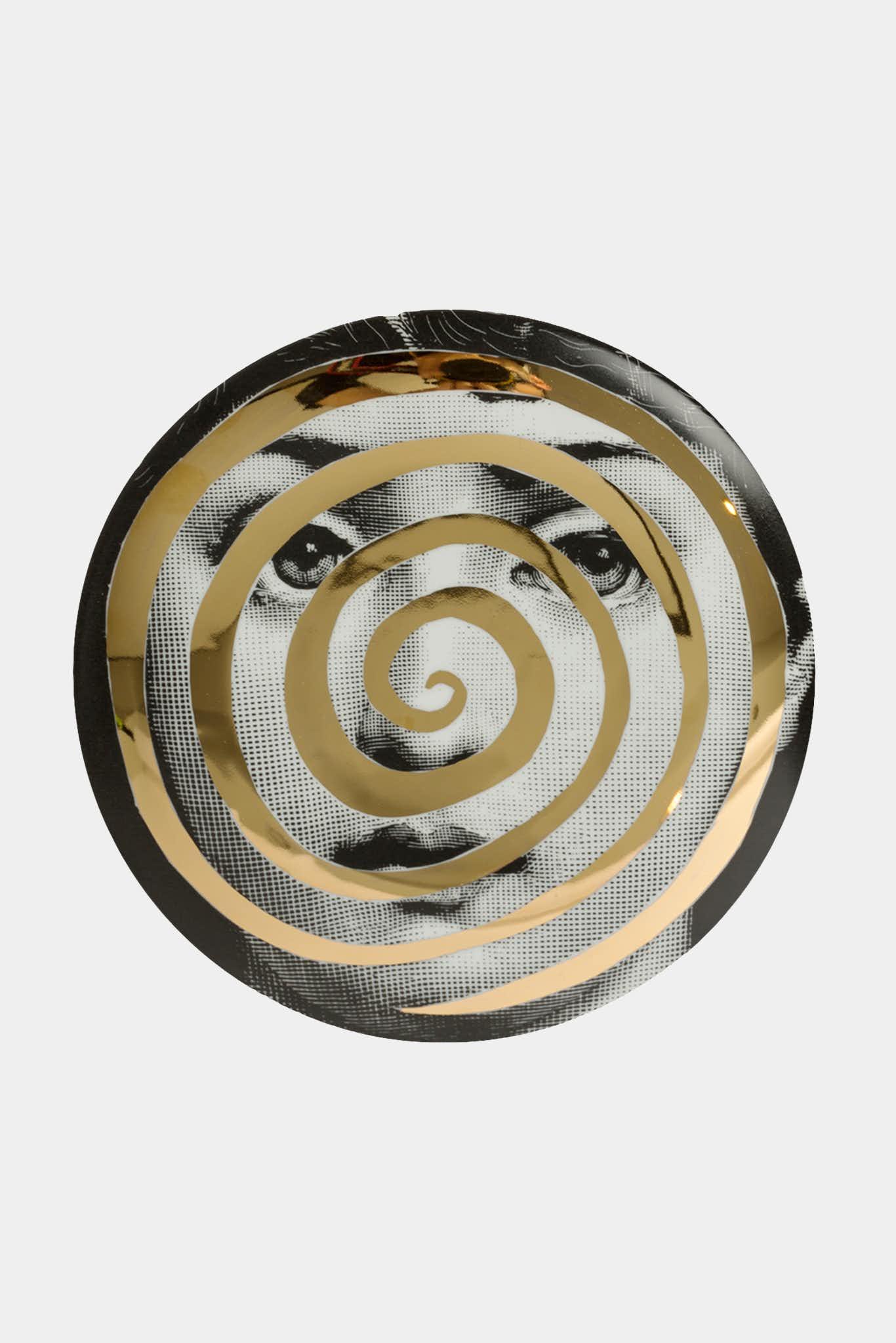 Fornasetti Assiette murale Tema e Variazioni PTVZ018 - dorée - 23430_TU 