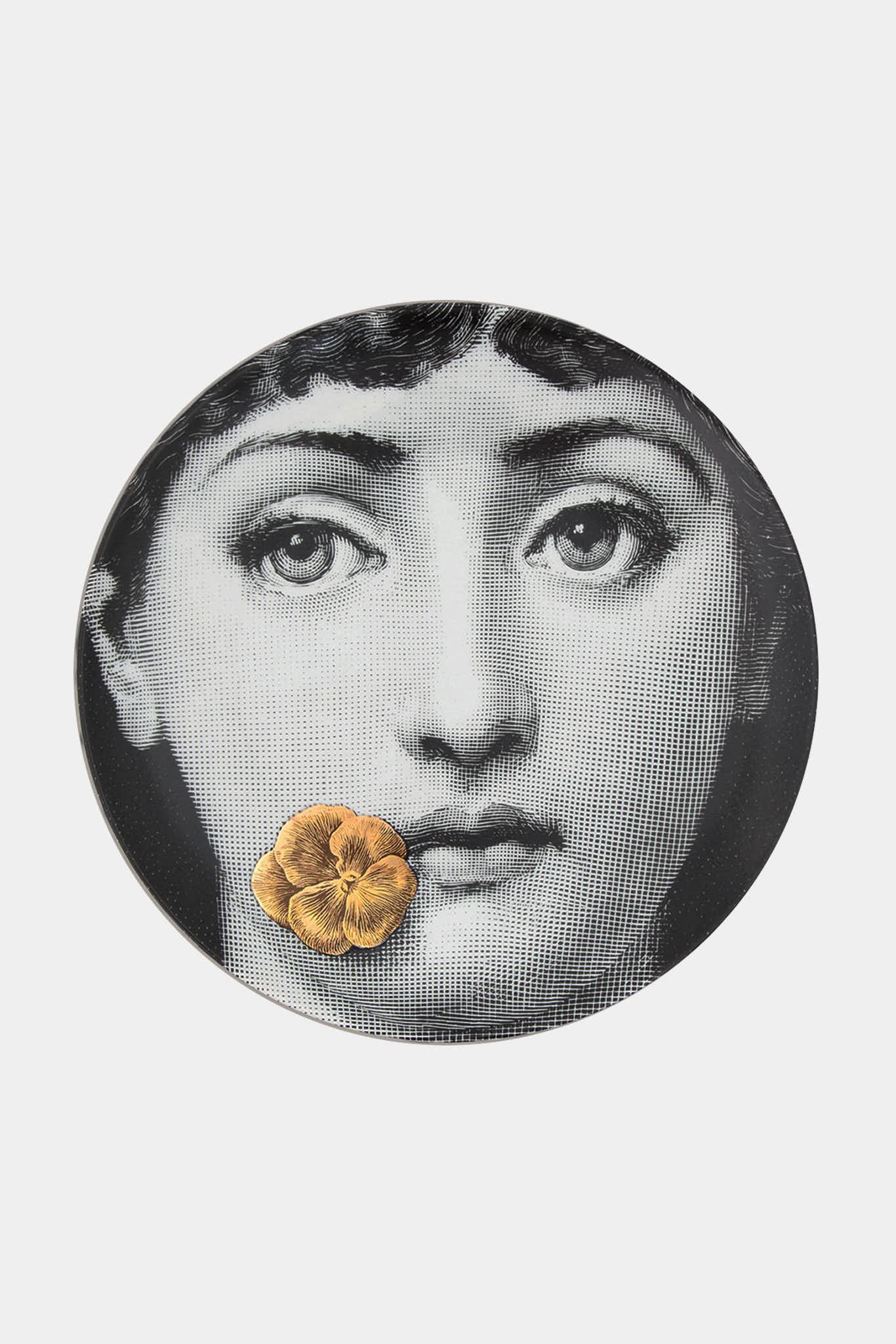 Fornasetti Assiette murale Tema e Variazioni PTVZ137 - dorée - 68079_TU 