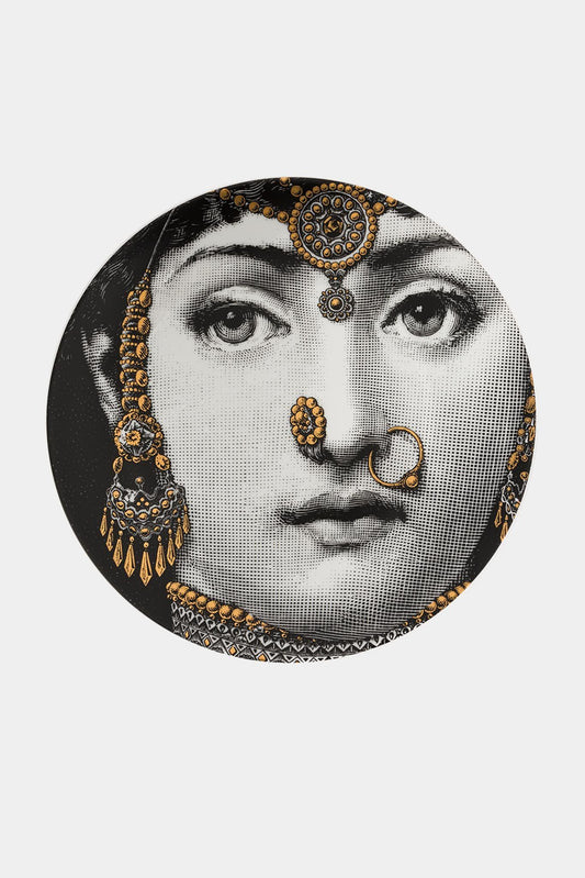 Fornasetti Assiette murale Tema e Variazioni PTVZ228 - dorée - 68078_TU 