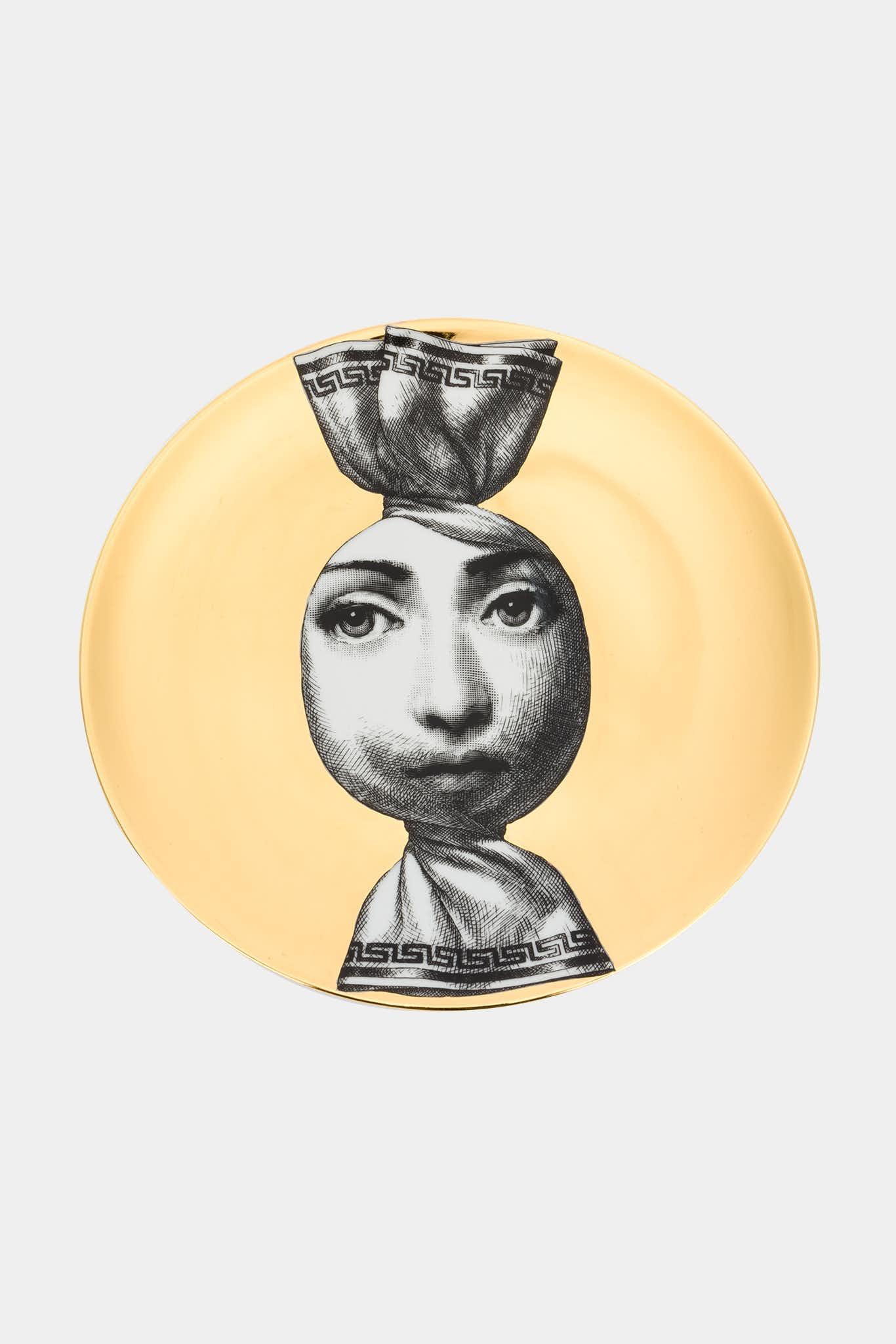 Fornasetti Assiette murale Tema e Variazioni PTVZ262 - dorée - 22401_TU 