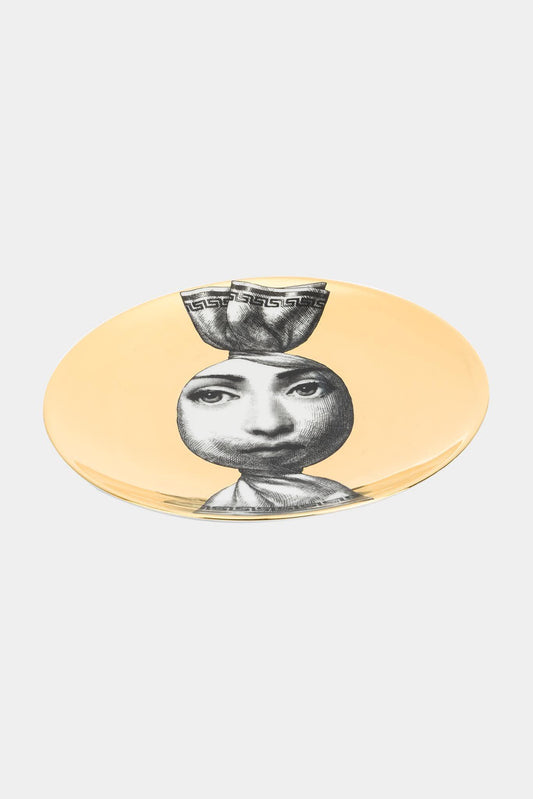 Fornasetti Assiette murale Tema e Variazioni PTVZ262 - dorée - 22401_TU 