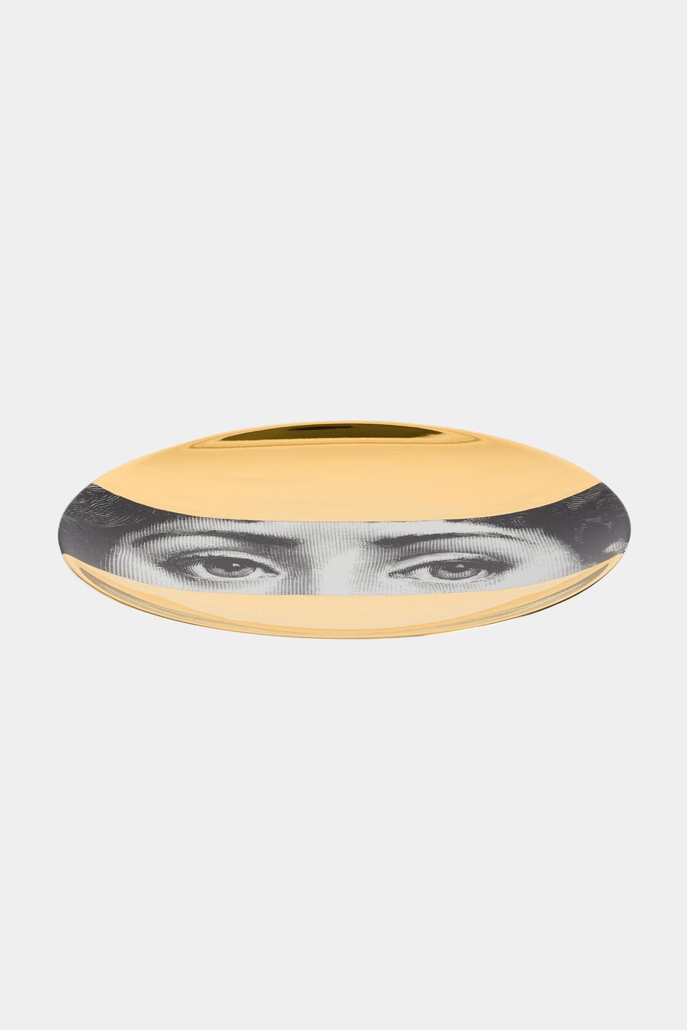 Fornasetti Assiette murale Tema e Variazioni PTVZ32 - dorée - 80441_TU 