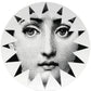 Fornasetti Assiette "Tema e Variazioni" n.25 en porcelaine blanche et noire - 42423_TU 