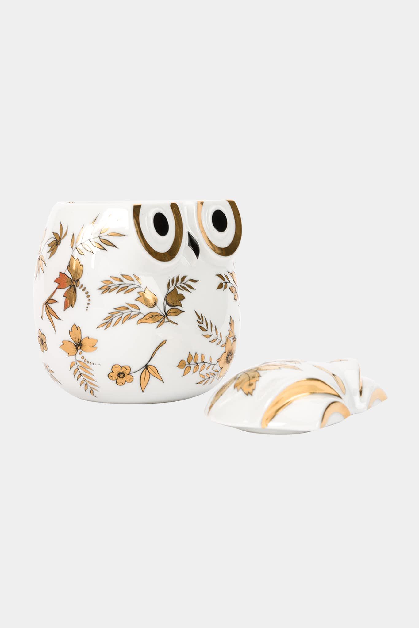 Fornasetti Boîte Civetta Fiorata - 3906_TU 