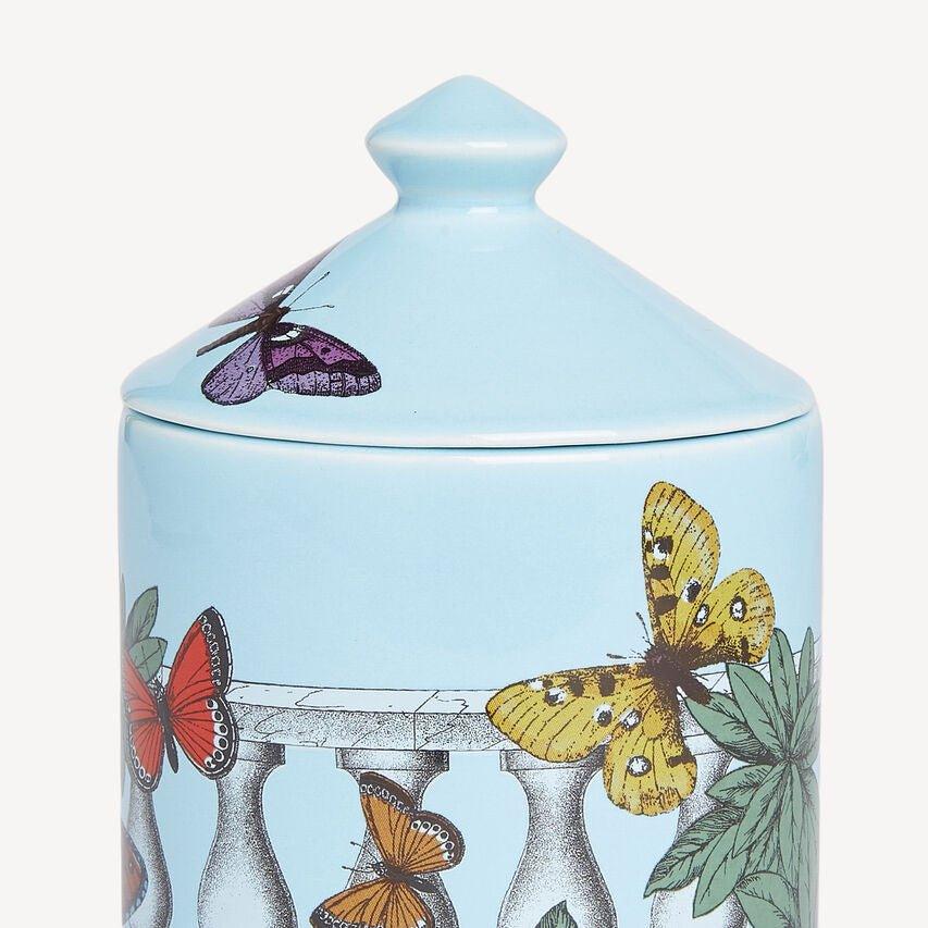 Fornasetti Bougie parfumée "SE POI" (310 g) - Fragrance Giardino Segreto - 45274_TU 