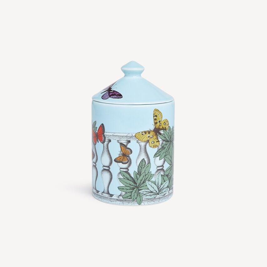 Fornasetti Bougie parfumée "SE POI" (310 g) - Fragrance Giardino Segreto - 45274_TU 