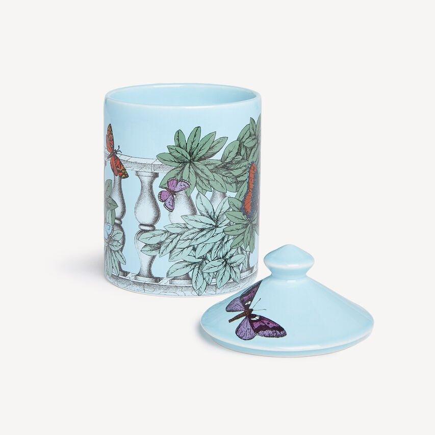 Fornasetti Bougie parfumée "SE POI" (310 g) - Fragrance Giardino Segreto - 45274_TU 