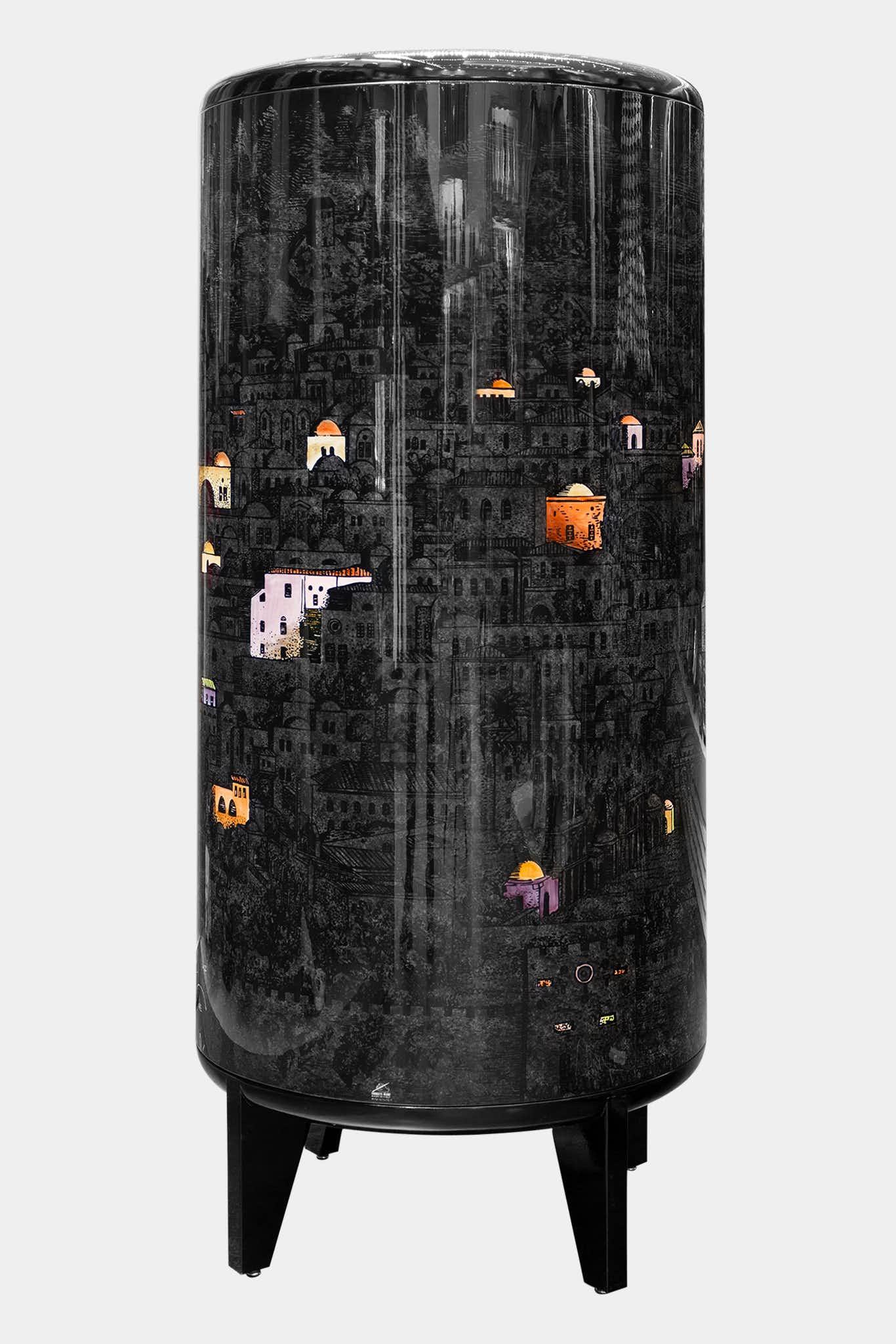 Fornasetti Cabinet cylindrique Gerusalemme di Notte - 16274_TU 