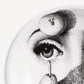 Fornasetti Cendrier en porcelaine (Ø 13 cm) "Tema e Variazioni" n.218 - 44597_TU 