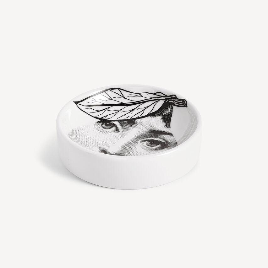 Fornasetti Cendrier en porcelaine (Ø 13 cm) "Tema e Variazioni" n.24 - 44596_TU 