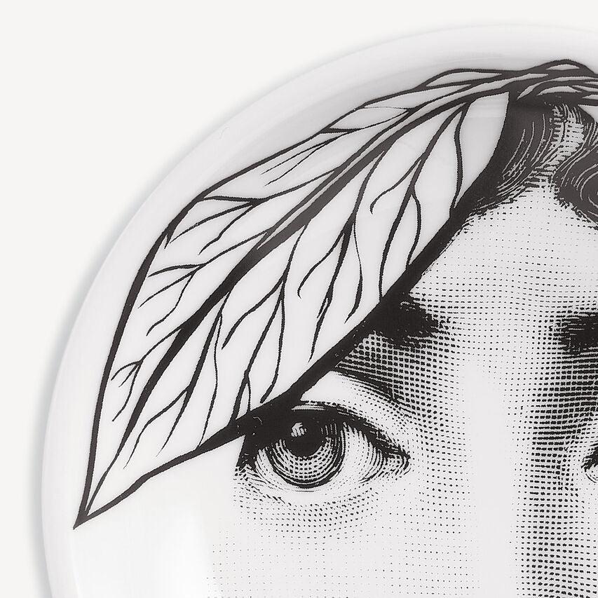 Fornasetti Cendrier en porcelaine (Ø 13 cm) "Tema e Variazioni" n.24 - 44596_TU 
