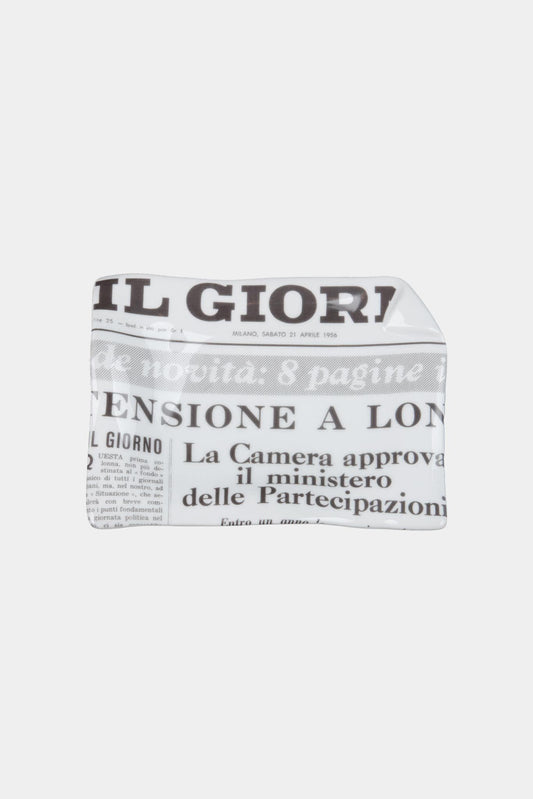 Fornasetti Cendrier medium Giornali Il Giorno - 87718_TU 