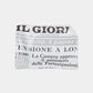 Fornasetti Cendrier medium Giornali Il Giorno - 87718_TU 