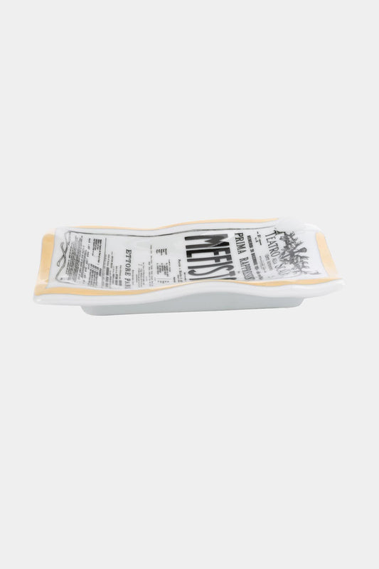 Fornasetti Cendrier medium Locandina Mefistofele - 87776_TU 