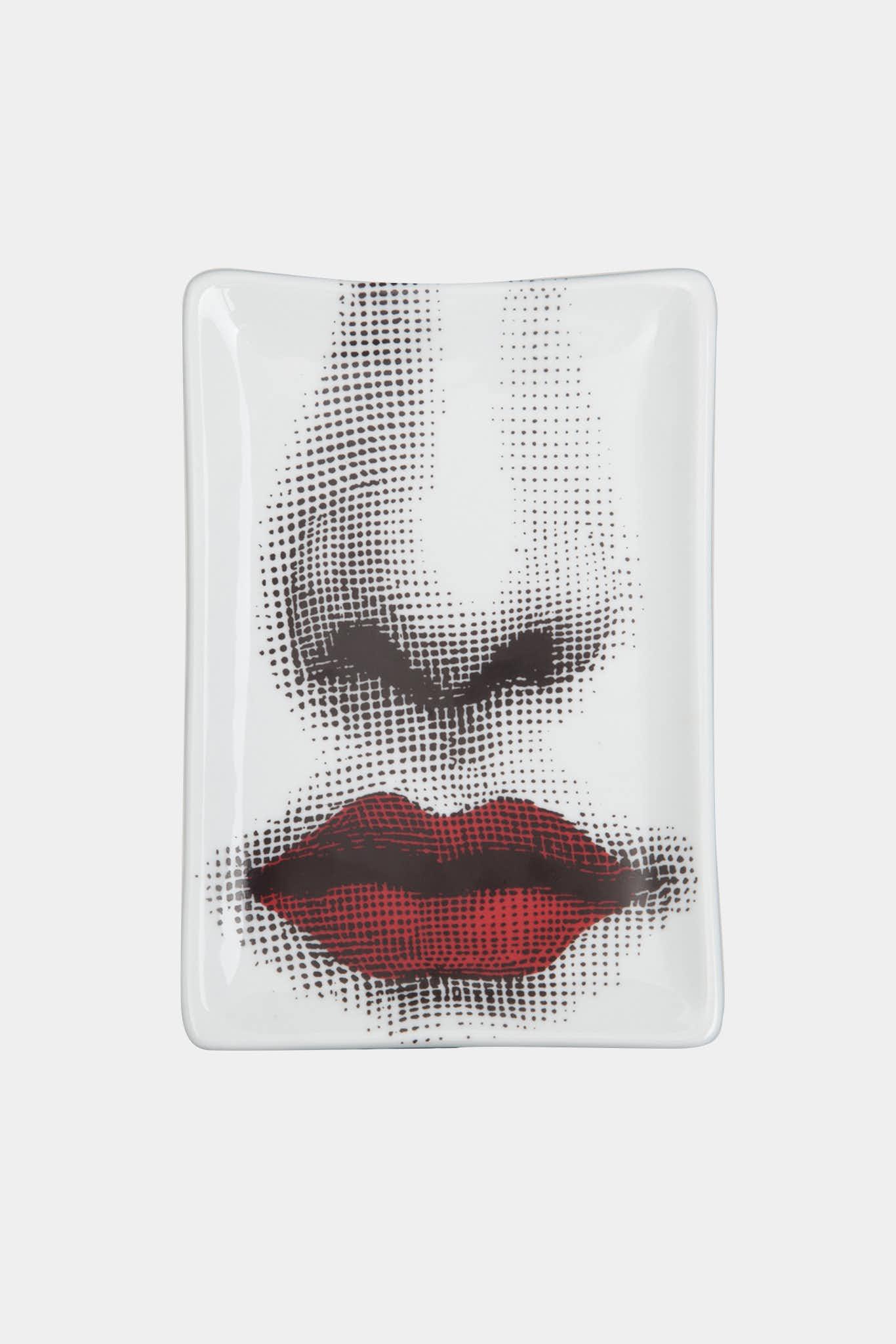 Fornasetti Cendrier rectangulaire Bocca - 40757_TU 