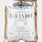 Fornasetti Cendrier "Turandot" en porcelaine noire et blanche - 91628_TU 